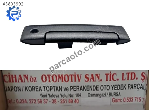 Kia Pregio Kapı - Bursa Osmangazi