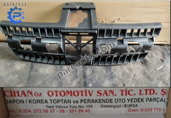 Hyundai accent panjur önalt parça arka plastik 03-06 86362-25600