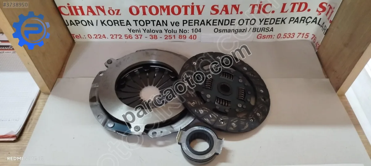 Suzuki Carry Debriyaj Baskı Balata Set - Bursa Osmangazi