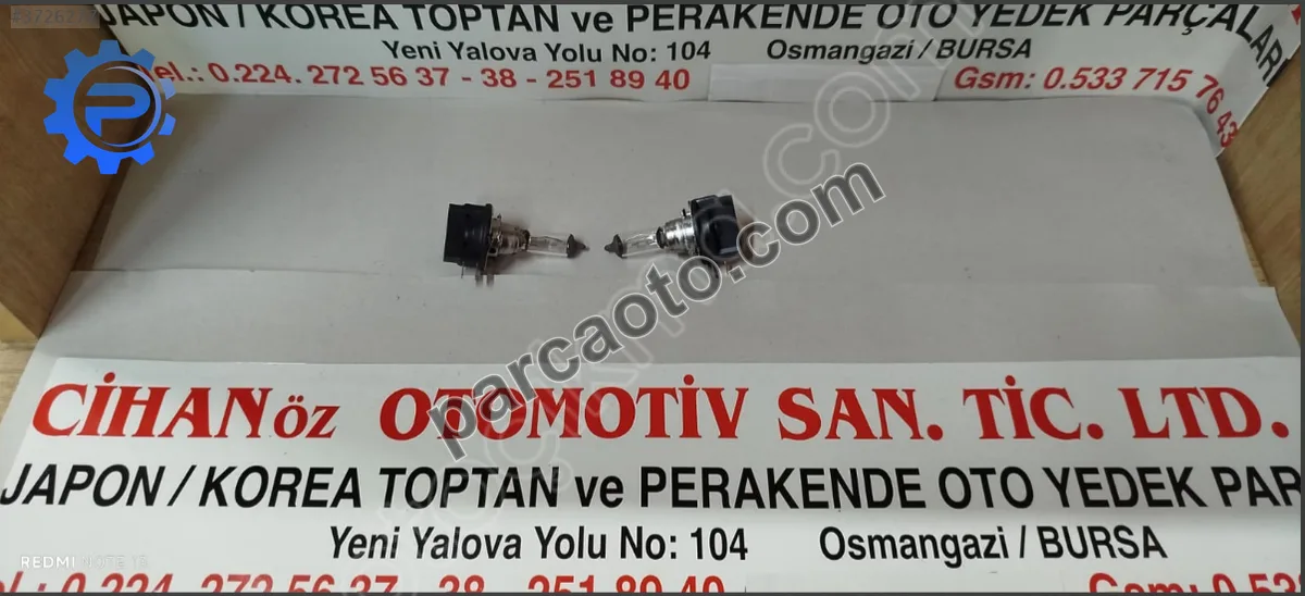 HYUNDAİ H350 SİS AMPÜLÜ-ADET FİYATI MHR 09595 HYUNDAİ H350 SİS AMPÜLÜ-ADET FİYATI MHR 09595