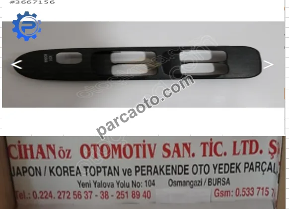 Mitsubishi Carisma Kontrol Düğmeleri - Bursa Osmangazi