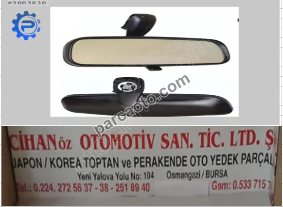 Kia Rio İç Ayna - Bursa Osmangazi