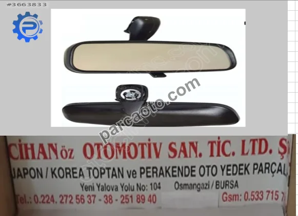 Kia Rio İç Ayna - Bursa Osmangazi