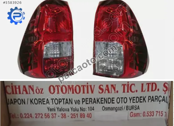 Toyota Hilux Stop - Bursa Osmangazi