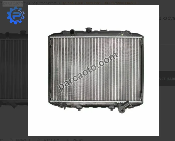 Hyundai H100 Radyatör - Bursa Osmangazi