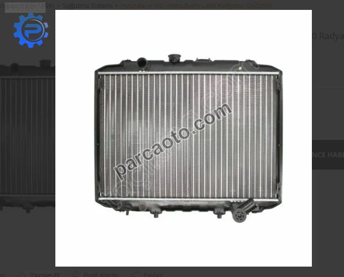 Hyundai H100 Radyatör - Bursa Osmangazi