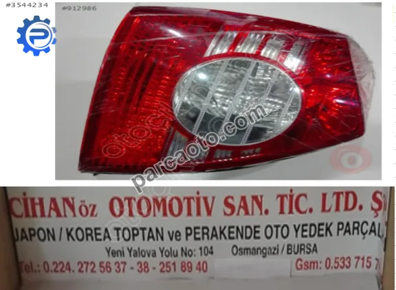 Hyundaı elantra stop sağ sol 2004 2007