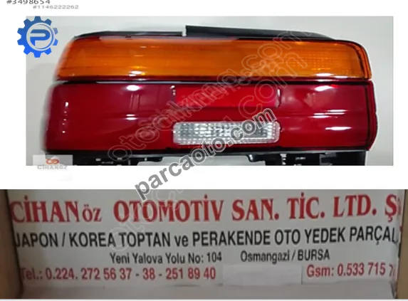 Toyota Corolla AE101 Sağ Sol Stop 1993 1997 Adet Fiyatı