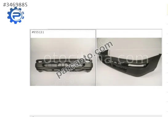 Toyota Corolla AE101 Sedan Ön Tampon 1993 1998- Efsane Kasa Toyota Corolla AE101 Sedan Ön Tampon 1993 1998- Efsane Kasa