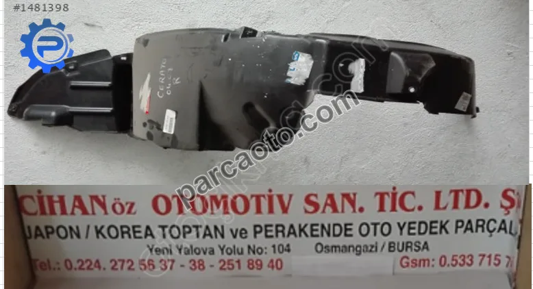 Kia Cerato Davlumbaz - Bursa Osmangazi