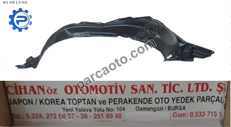 Toyota Yaris Sağ Davlumbaz 2011 2018