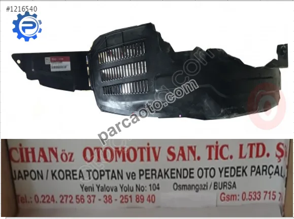 Kia Rio Davlumbaz - Bursa Osmangazi