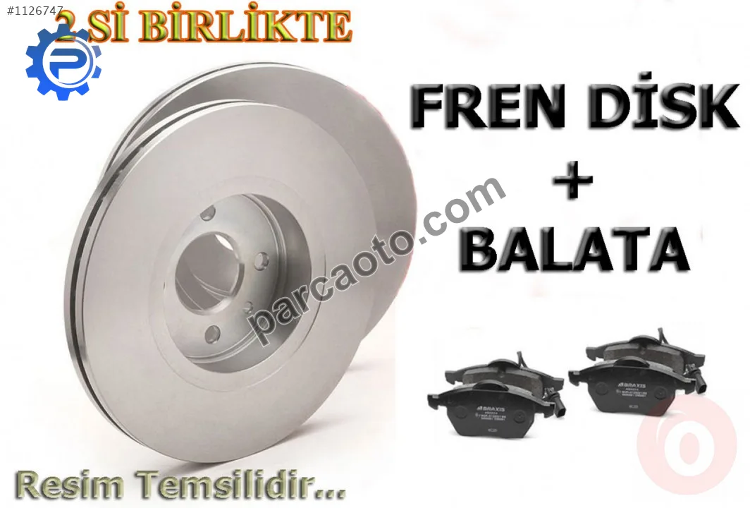 Hyundai Santafe Ön Fren Diski ve Balata Birlikte 1993 1998 Hyundai Santafe Ön Fren Diski ve Balata Birlikte 1993 1998
