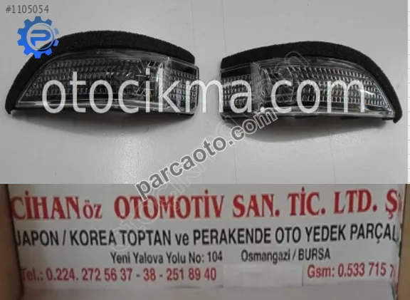 Toyota Yaris Ayna Sinyali - Bursa Osmangazi