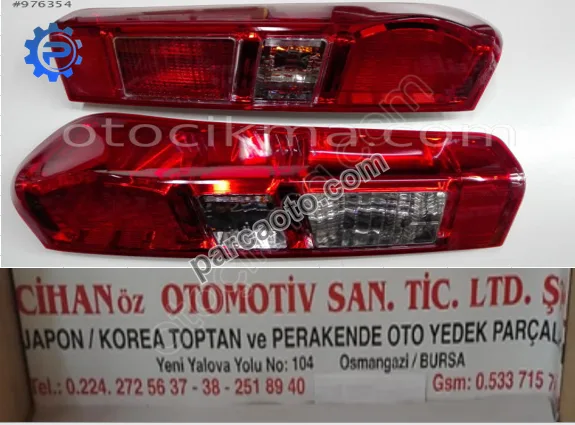 Isuzu DMAX Ledli Stop 2012 2016 - Sağ Sol - ADET FIYATI