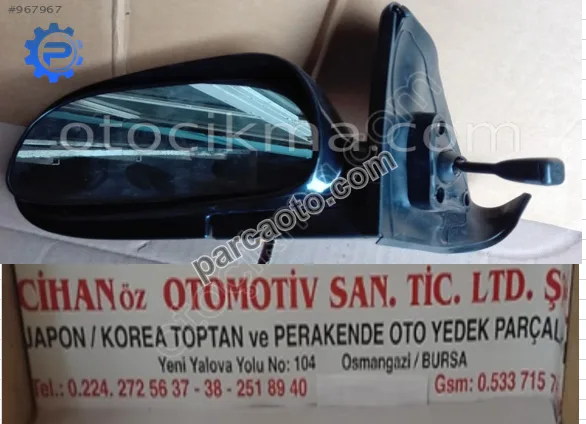Toyota Corolla Dış Ayna Komple - Bursa Osmangazi