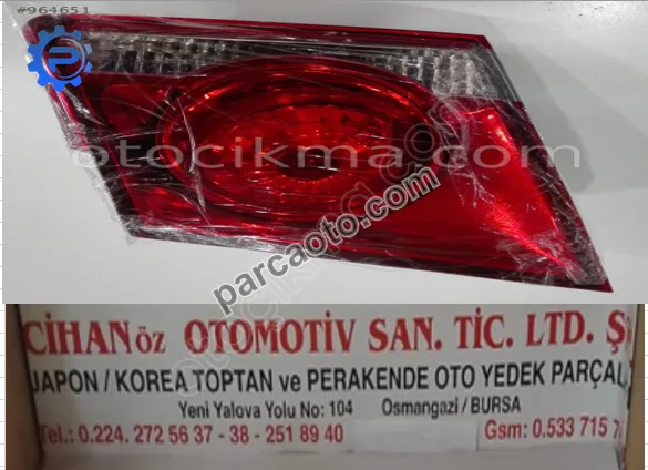 Chevrolet cruze iç stop sağ sol 2008