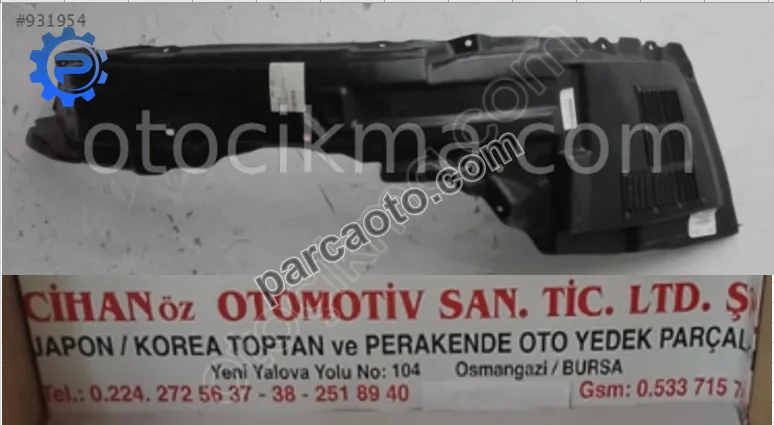 Mitsubishi Lancer Davlumbaz - Bursa Osmangazi