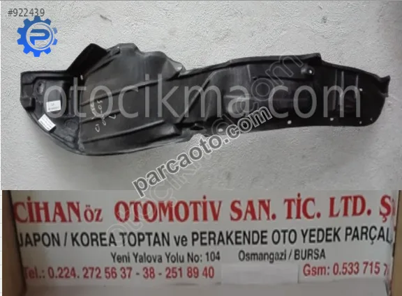 Honda Civic Sol Davlumbaz 2004 2005