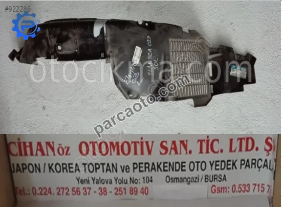 Hyundai Elantra Davlumbaz - Bursa Osmangazi