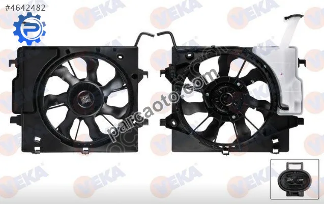 Fan motoru davlumbazlı kia pıcanto 1.0 11-17 / 253801y100