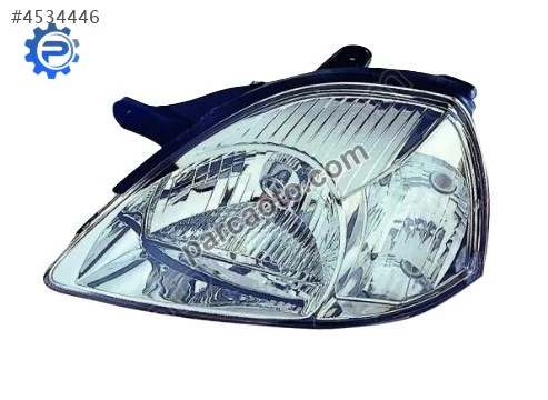 Sol ön far motorlu beyaz kia rıo 03-06 / 92101fd011