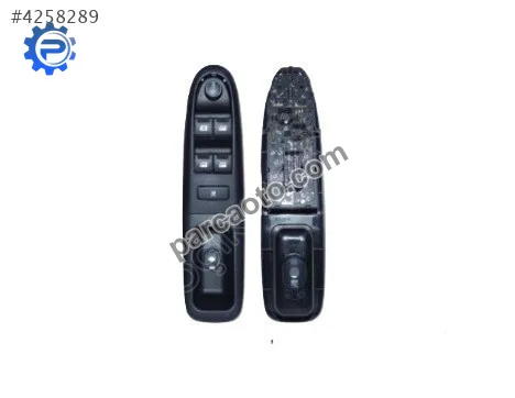 Cam düğmesi ön sol (dörtlü-25 fıslı) peugeot 406 96-04 / 6554.cf
