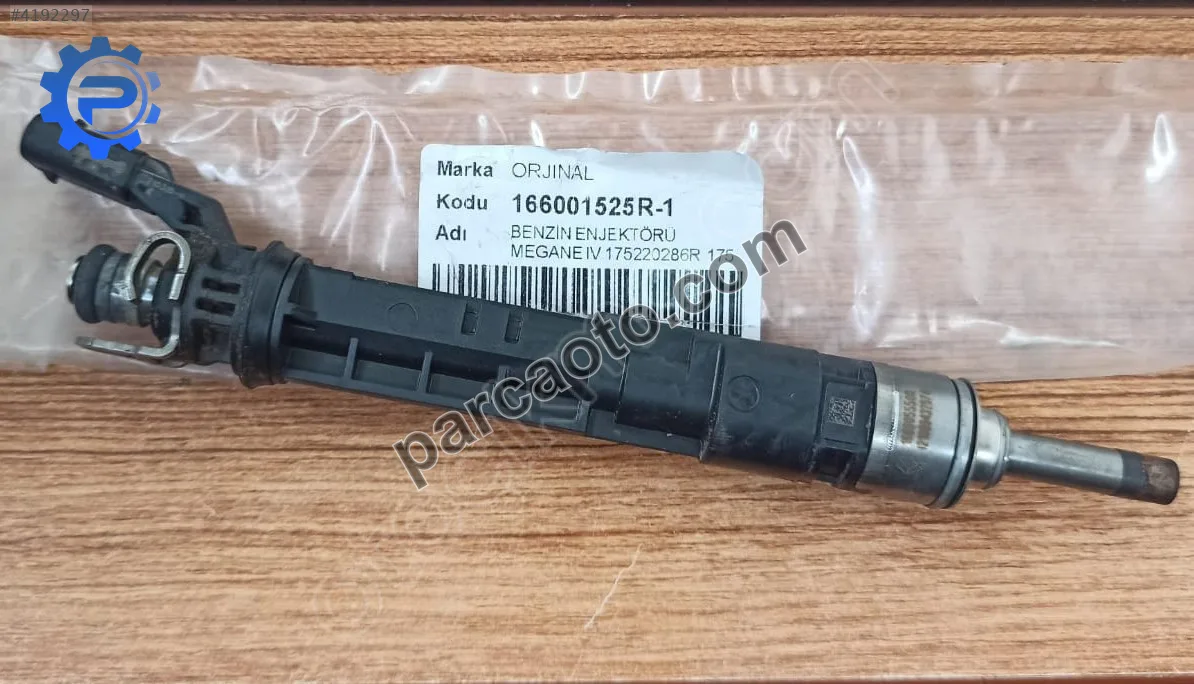 Benzin enjektörü orj. çıkma clio v 19> qasqhaı ıı 16> 1.3 tceh