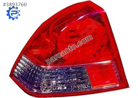 STOP LAMBASI DIŞ SAĞ BEYAZ DUYLU CIVIC SEDAN 03-05 STOP LAMBASI DIŞ SAĞ BEYAZ DUYLU CIVIC SEDAN 03-05