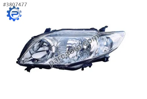 SAĞ ÖN FAR ELEKTRİKLİ TOYOTA COROLLA 07-09 SAĞ ÖN FAR ELEKTRİKLİ TOYOTA COROLLA 07-09