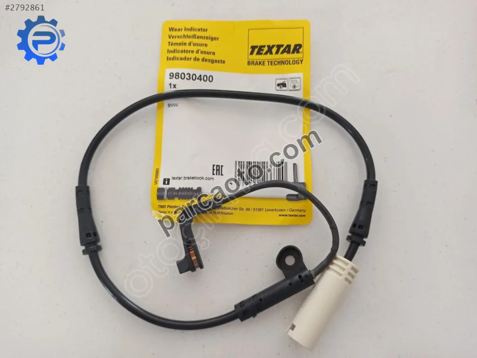 Bmw 5 Serisi E60 01>10 / E61 04<10 Balata Fişi Ön TEXTAR 98030400