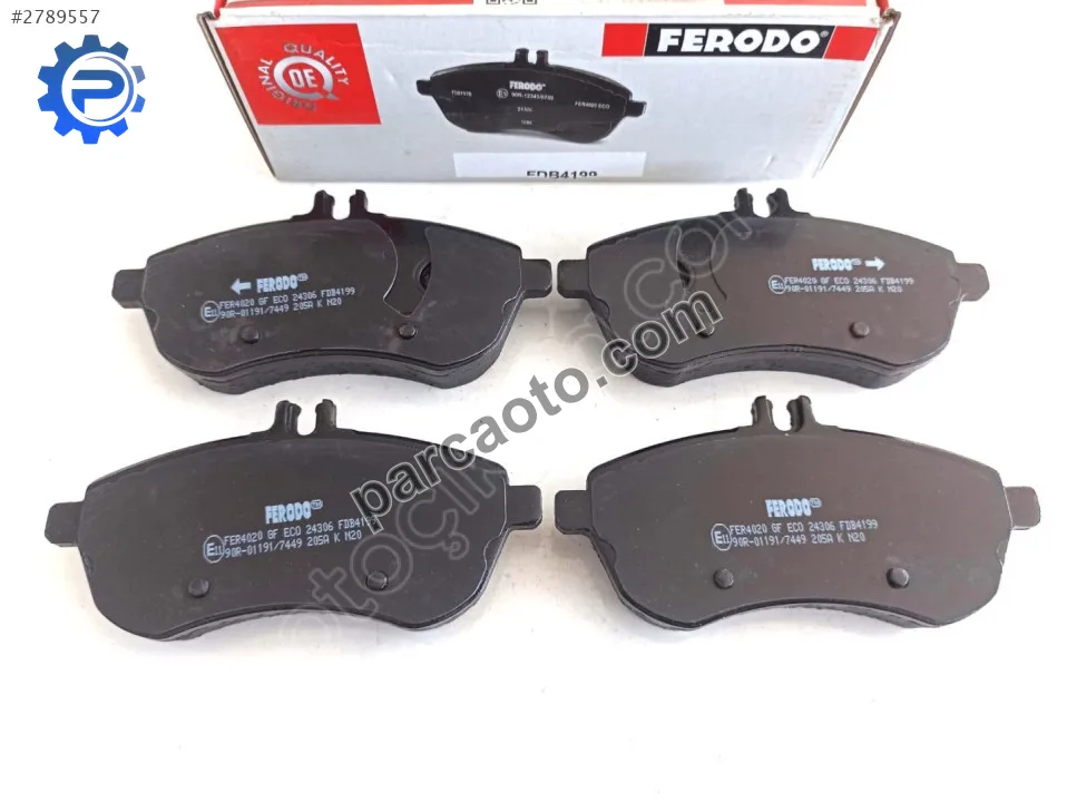 Mercedes SLK Disk Fren Balatası - Samsun Merkez