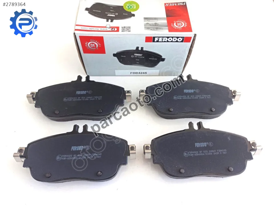 Mercedes A-Class W176 13>18 Ön Fren Balatası FERODO FDB4245