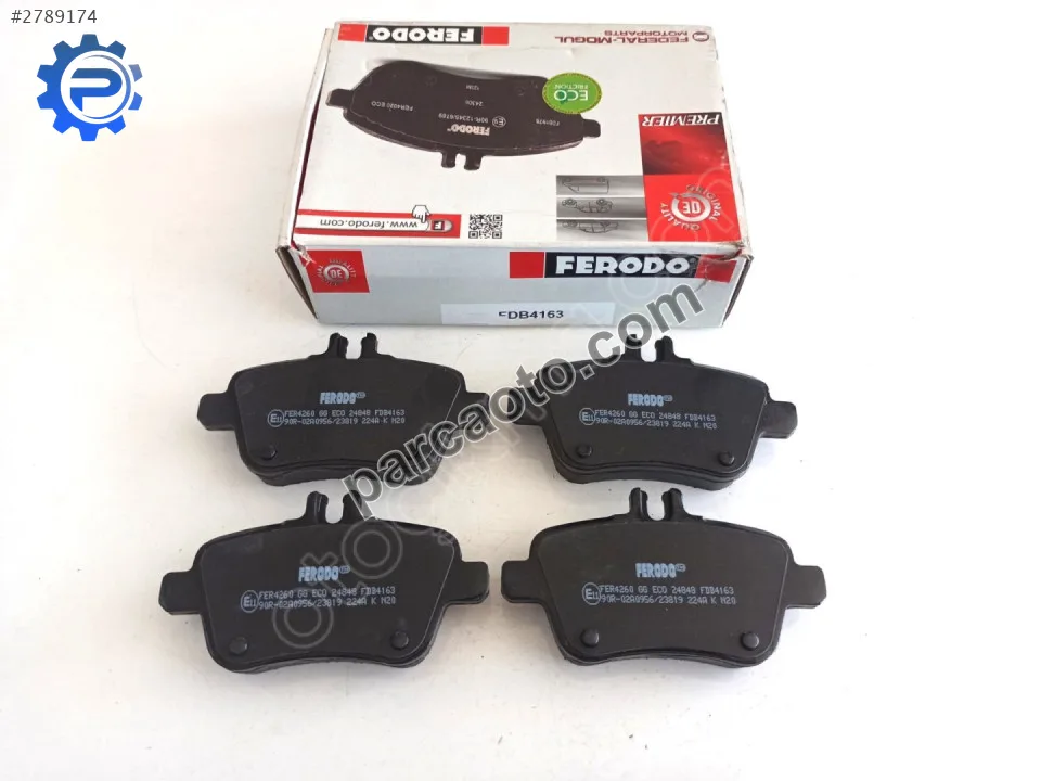 Mercedes B Serisi Disk Fren Balatası - Samsun Merkez