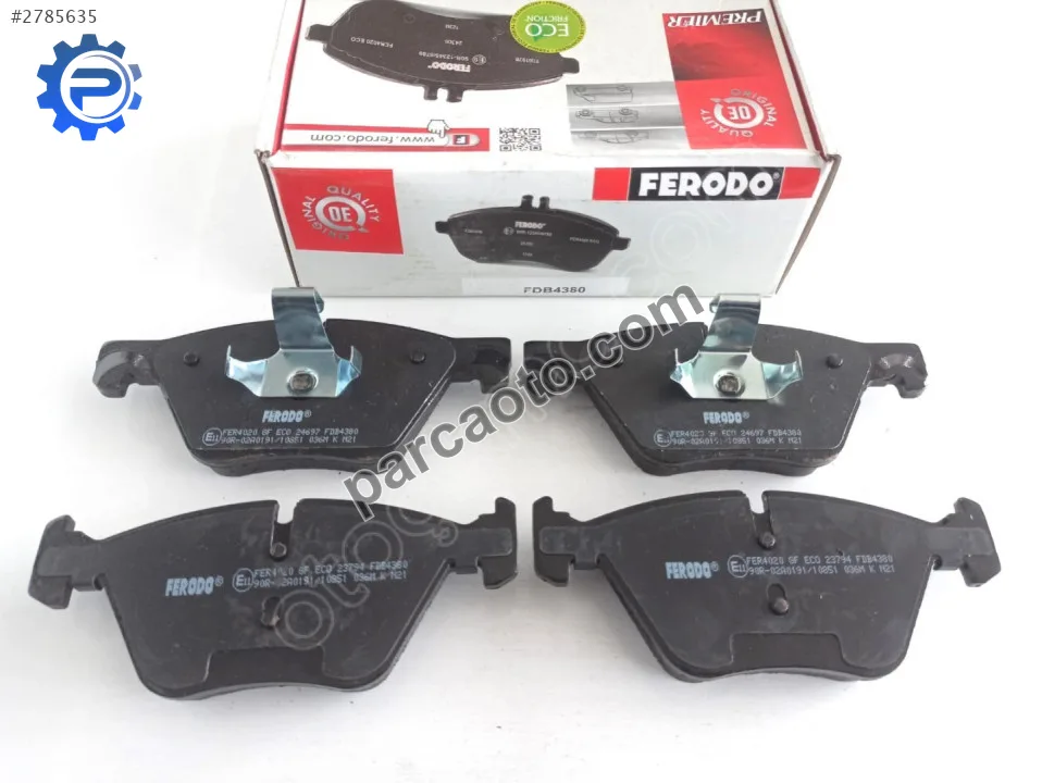 Bmw 5 Serisi E60 F10 - E61 F11 Ön Fren Balatası FERODO FDB4380