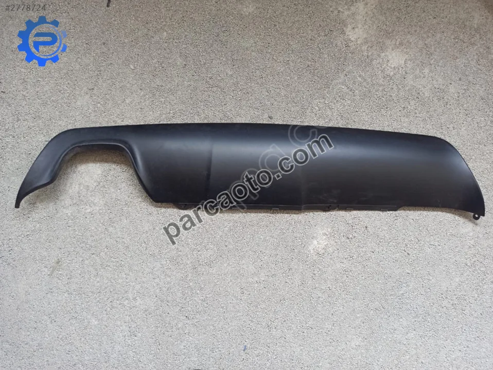 Bmw E60 M Tech 03>09 Arka Tampon Difüzörü (Tek Çıkışlı)