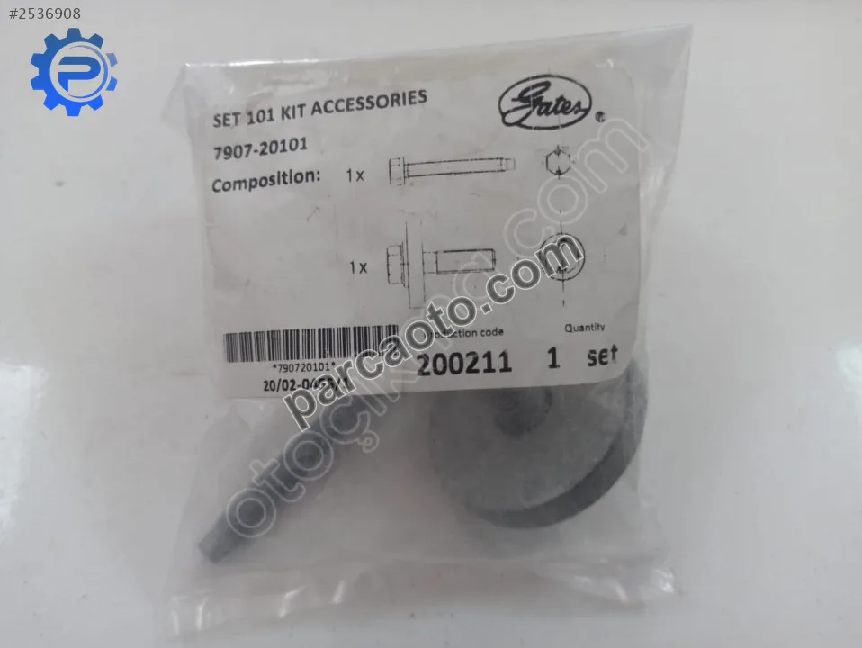 Captur Triger Seti Civataları (GATES K015578XS ile uyumlu)
