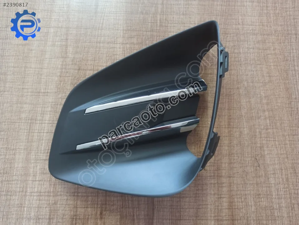 Clio 5 Sis Far Çerçevesi Kapağı Sağ Orj. (Sissiz Nikelajlı)