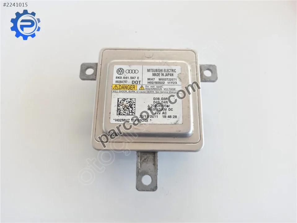 Volkswagen / Audi Xenon Far Beyni Orjinal Çıkma 8K0941597E