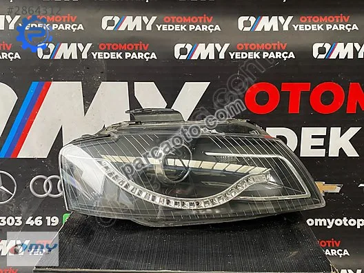 Audi a3 04-10 özel modifiye far omy oto'dan
