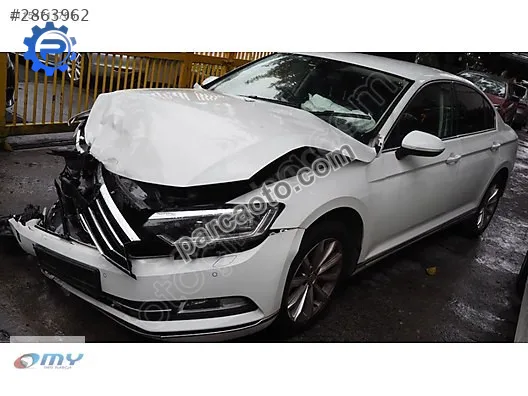 Passat b8 ön arka tampon dolu sisler sis kapakları orta ızgara