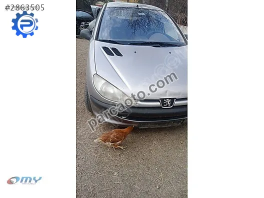 Peugeot 206 1.6 su, klima, turbo radyatörü ve fan
