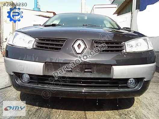 Megane 2 ön arka tampon dolu sisler sis kapakları orta ızgara