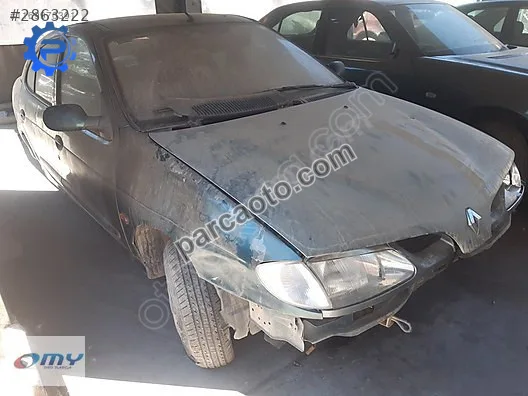 Renault megane 1 ön panel , ön arka tampon demiri far sacı maske