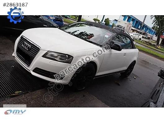 Audi a3 03.11 dolu silindir kapağı blok krank pistonlar kollar