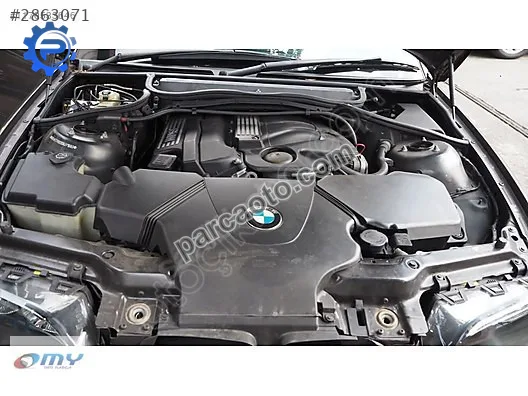 Bmw e46 3 serisi dolu silindir kapağı blok krank pistonlar kolla