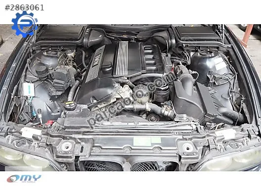 Bmw e90 3 serisi dolu silindir kapağı blok krank pistonlar kolla