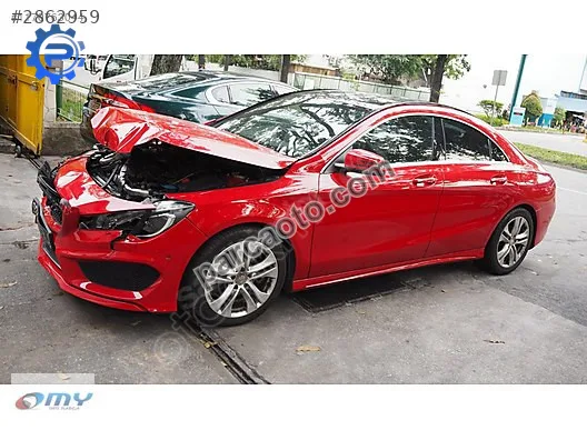 Mercedes cla su, klima, turbo radyatörü ve fan omy oto dan
