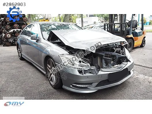 Mercedes s221 dolu silindir kapağı blok krank pistonlar kollar