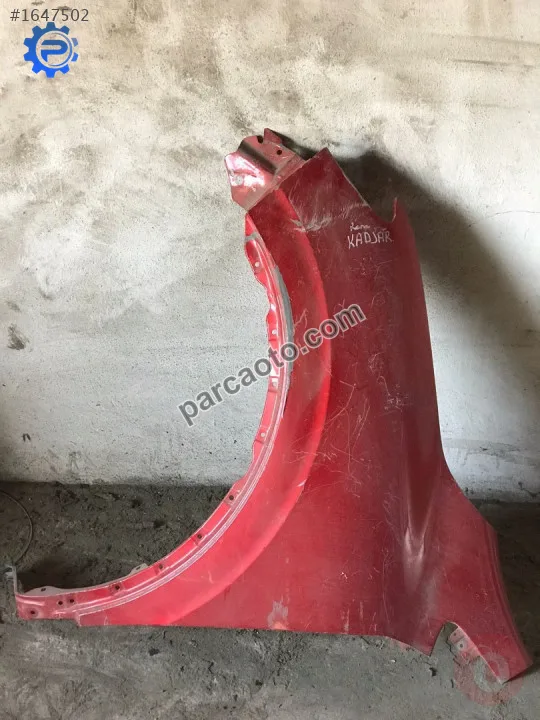 Renault kadjar sol ön çamurluk